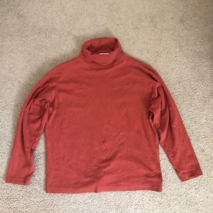 Jennifer Moore Turtleneck Long Sleeve Orange